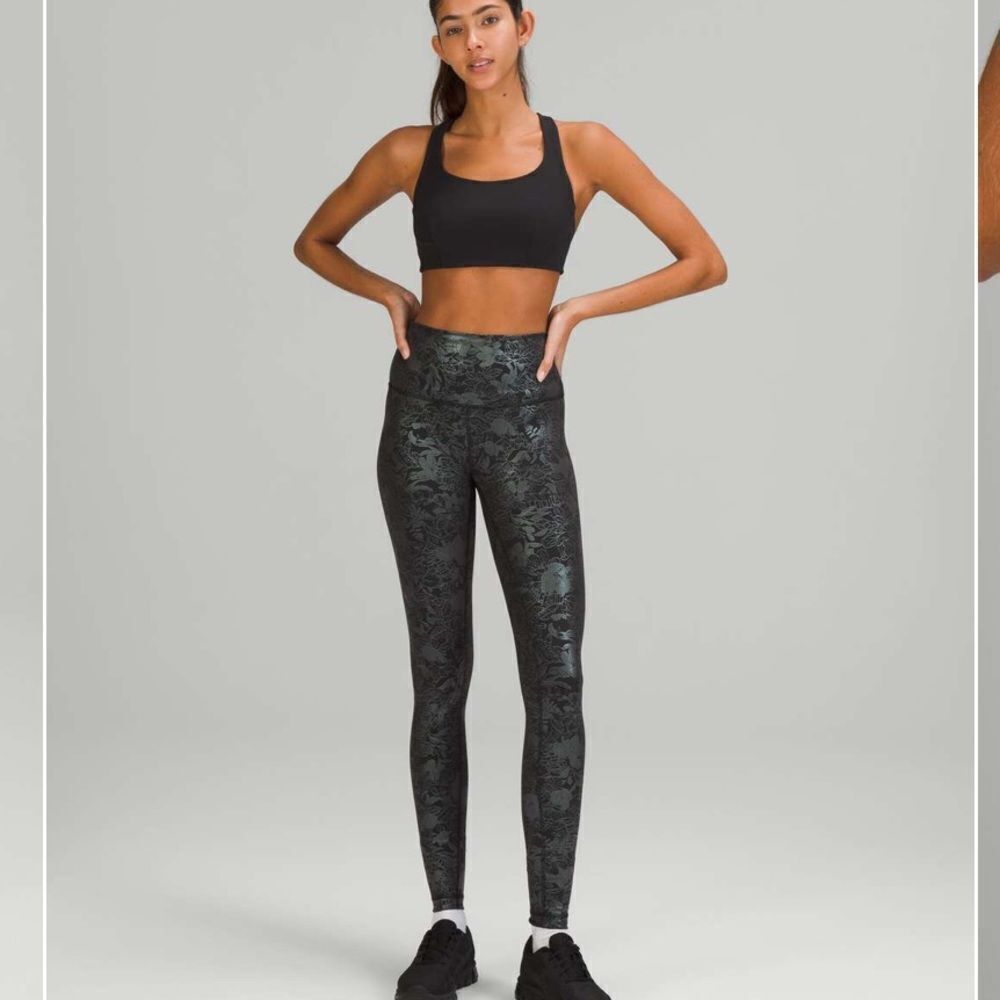 Lululemon Wunder Train High-Rise Tight 28" *Foil
